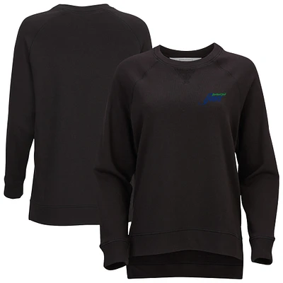 Women's Heather Charcoal Hartford Yard Goats French Terry Harlow Pullover Sweatshirt