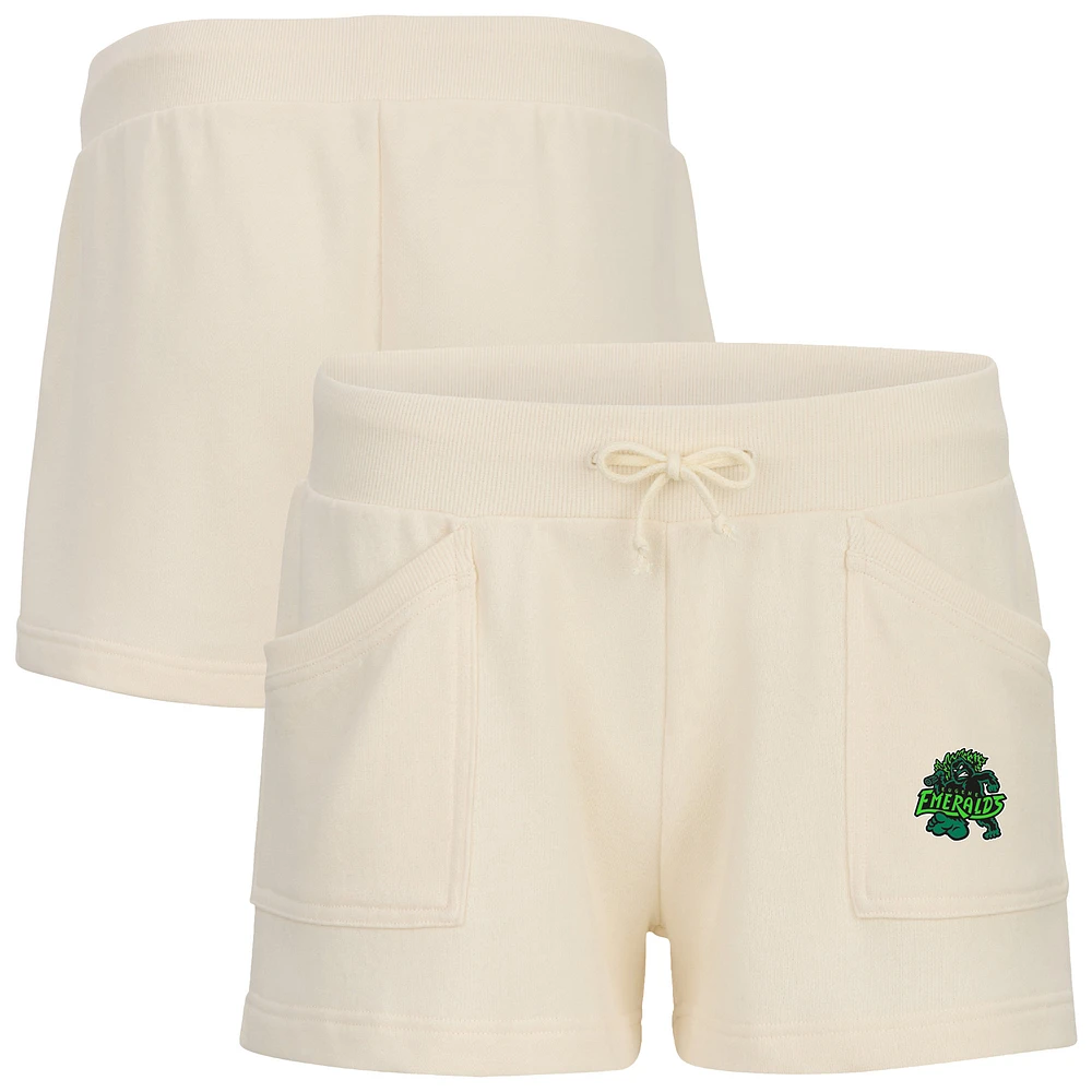 Women's Natural Eugene Emeralds French Terry Shorts