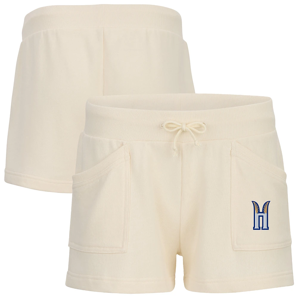 Women's Natural Hartford Yard Goats French Terry Shorts
