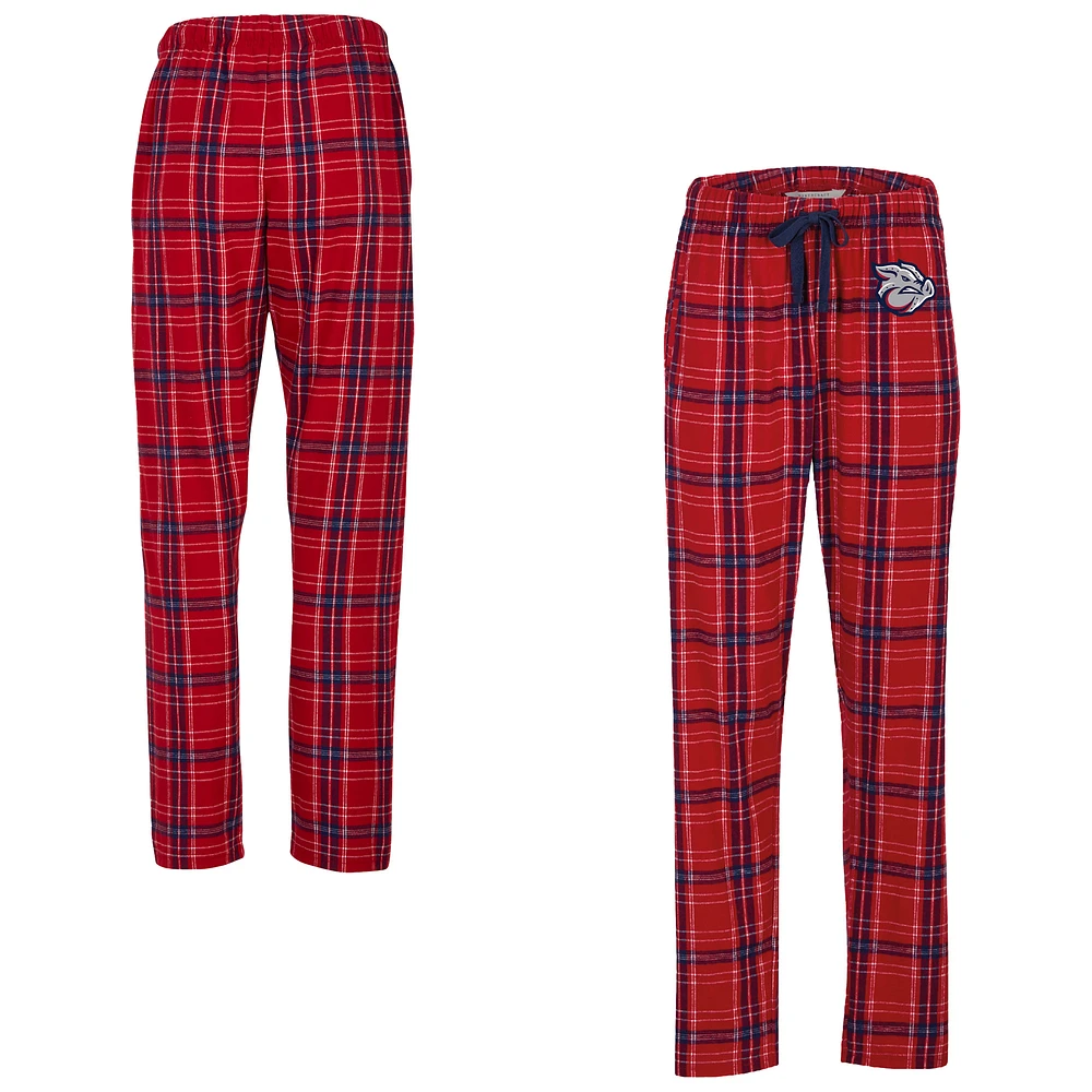 Women's Red Lehigh Valley IronPigs Haley Flannel Sleep Pants