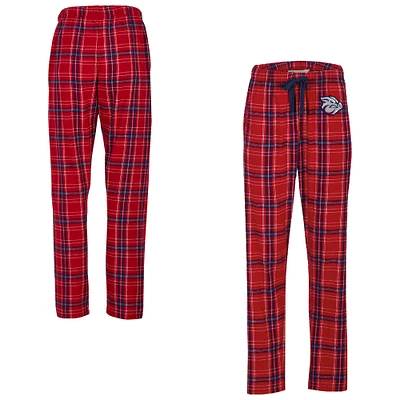 Women's Red Lehigh Valley IronPigs Haley Flannel Sleep Pants