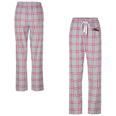 Women's Heather Gray Richmond Flying Squirrels Haley Flannel Sleep Pants
