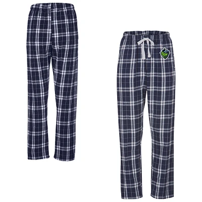 Women's Navy Hillsboro Hops Haley Flannel Sleep Pants