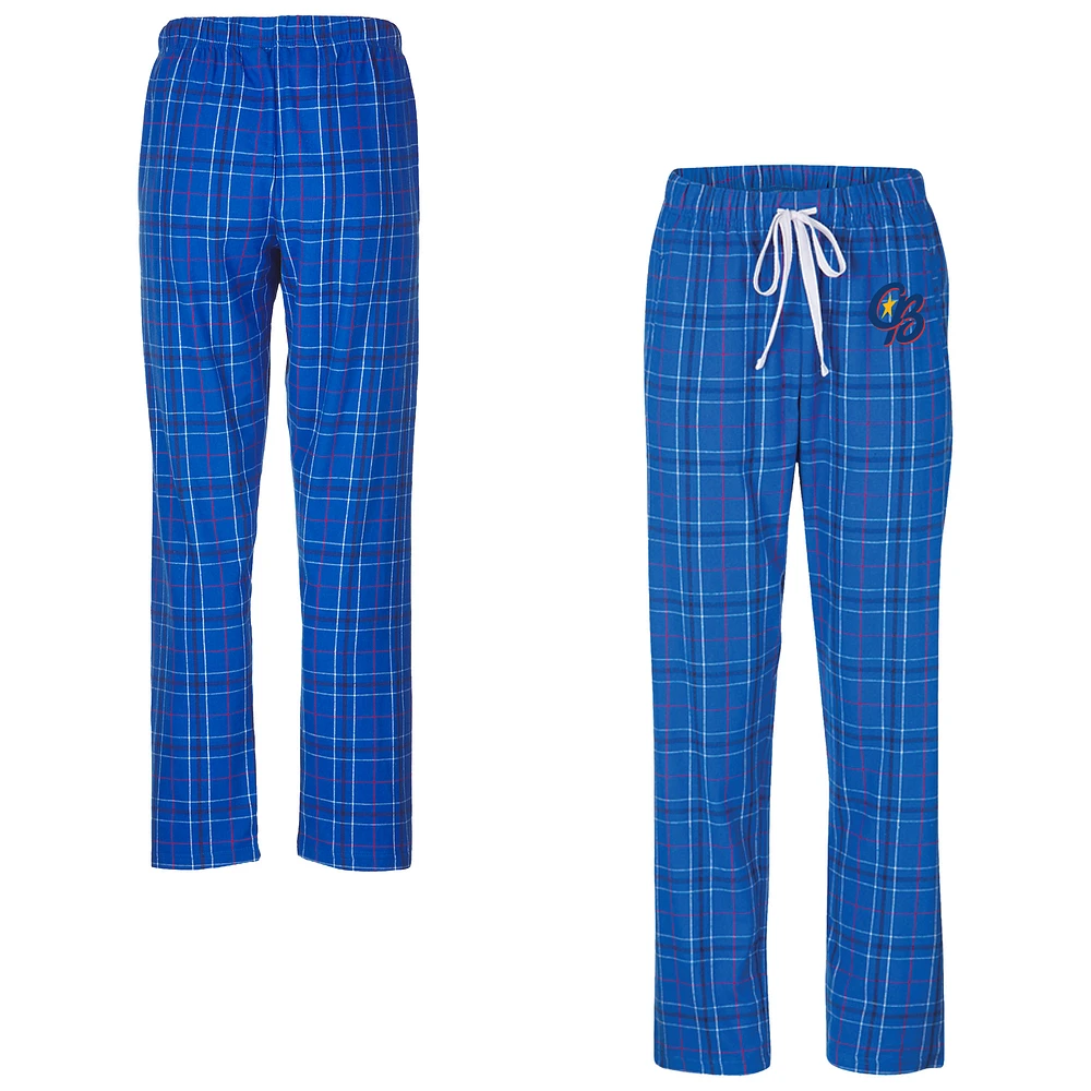 Women's Royal Kannapolis Cannon Ballers Haley Flannel Sleep Pants