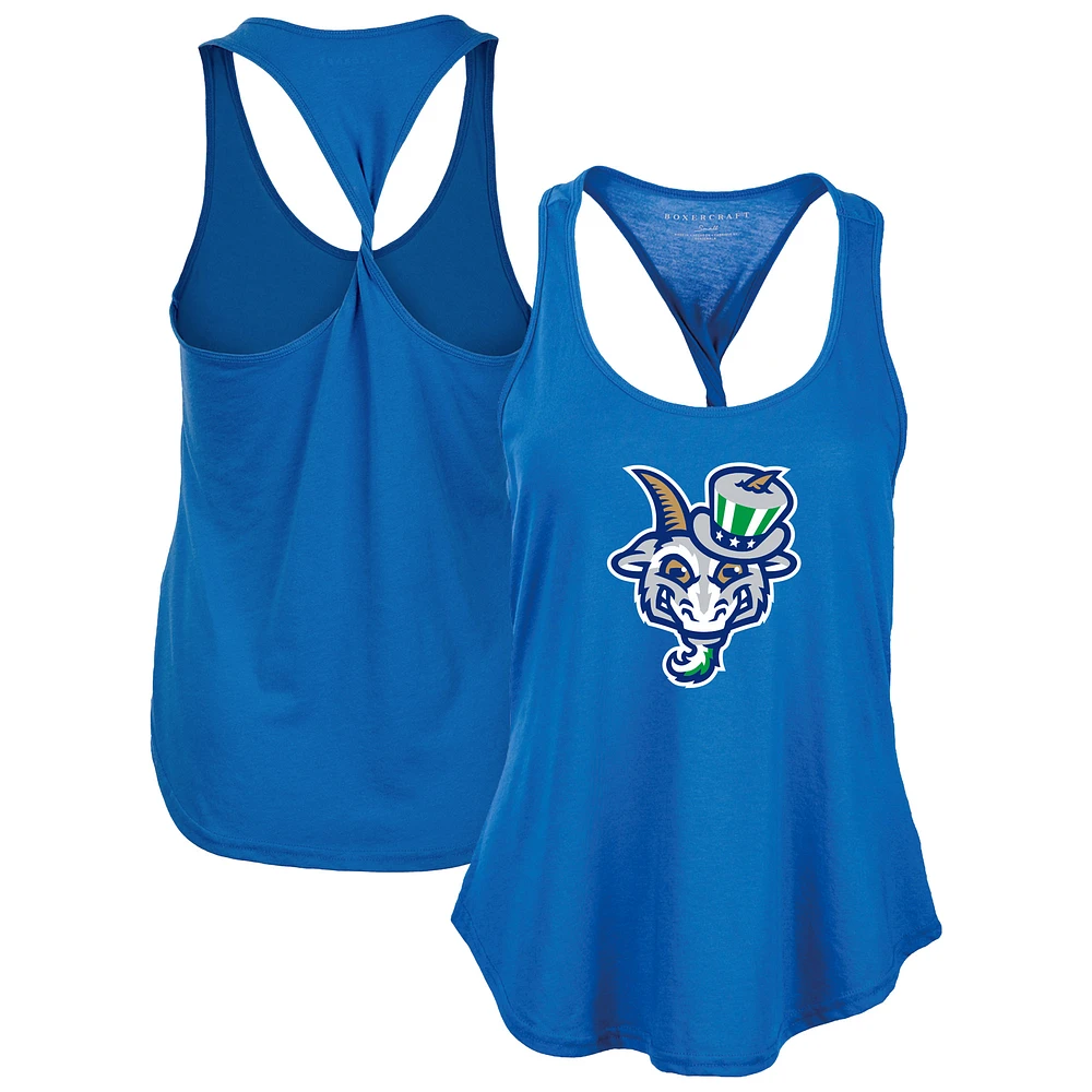 Women's Royal Hartford Yard Goats Twistback Tank Top