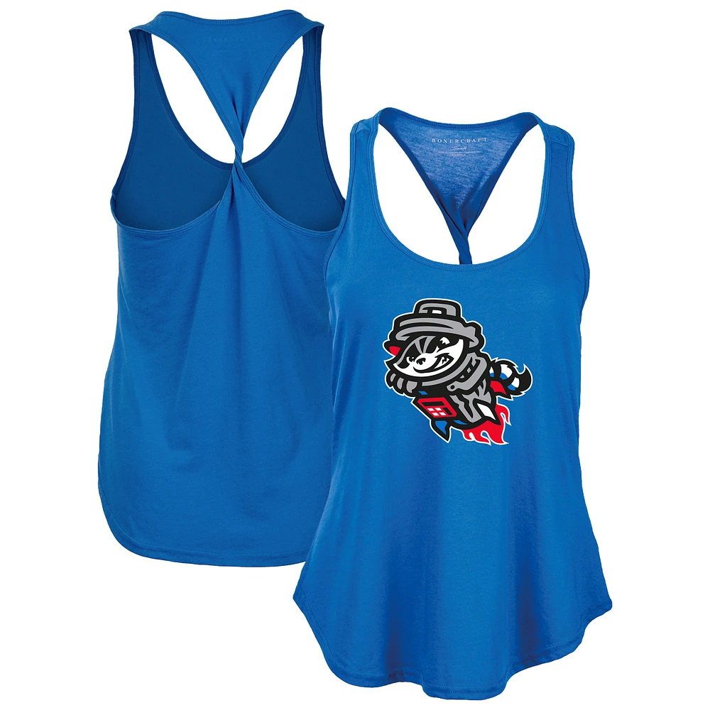 Women's Royal Rocket City Trash Pandas Twistback Tank Top