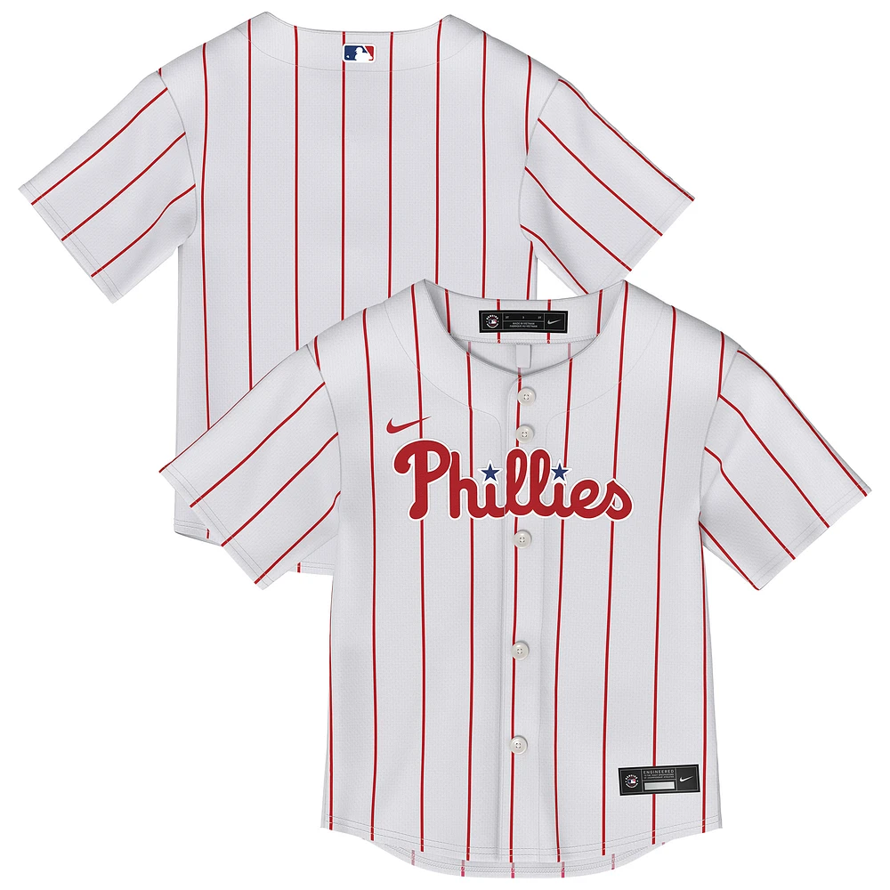 Toddler White Philadelphia Phillies Home Replica Jersey