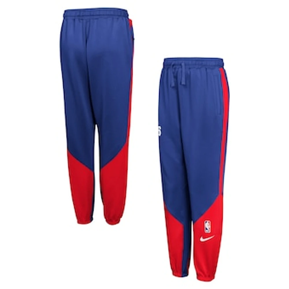 Youth Nike Royal Philadelphia 76ers 2024/25 Authentic Showtime Pants