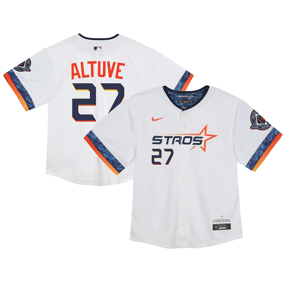 Toddler Nike Jose Altuve White Houston Astros City Connect 2025 Limited Jersey