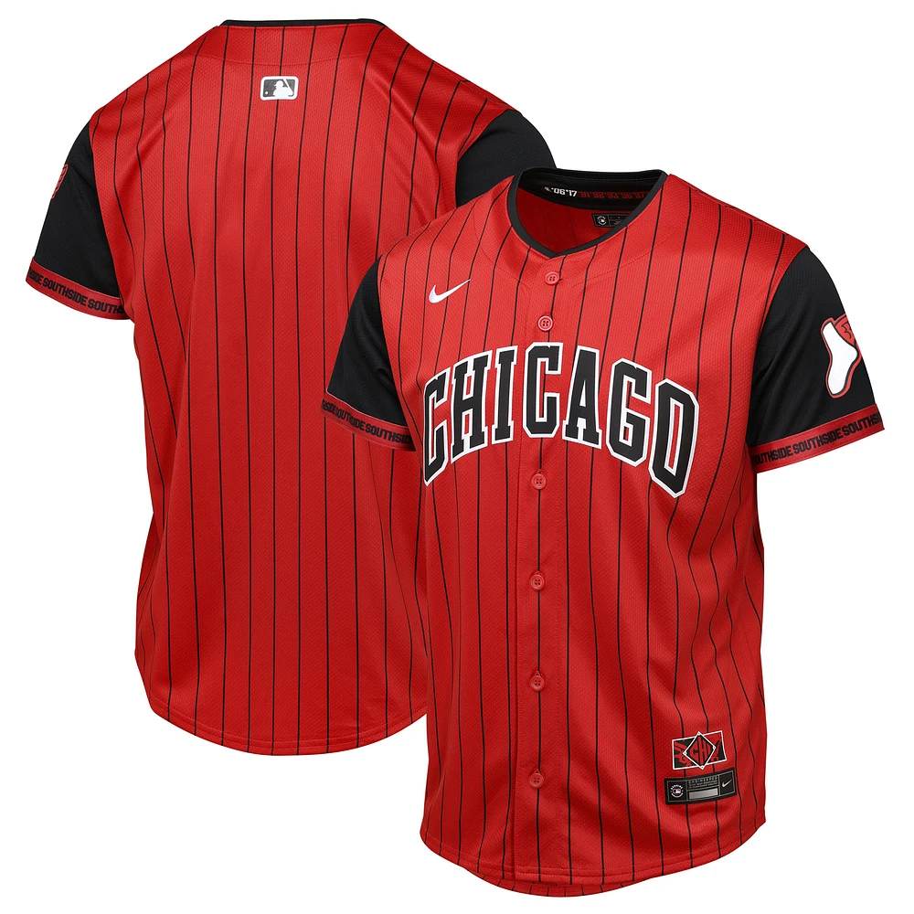 Youth Red/Black Chicago White Sox 2025 City Connect Limited Jersey