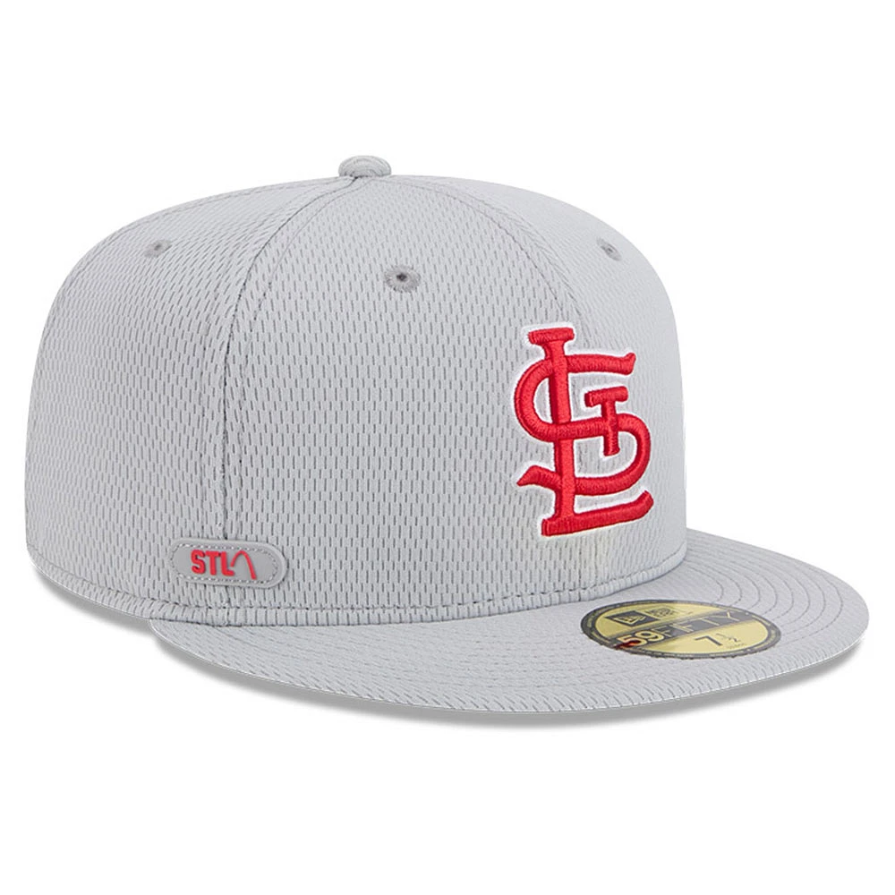 Men's New Era St. Louis Cardinals 2025 MLB Clubhouse 59FIFTY Fitted Hat
