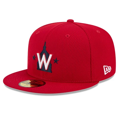 Men's New Era Washington Nationals 2025 MLB Clubhouse 59FIFTY Fitted Hat