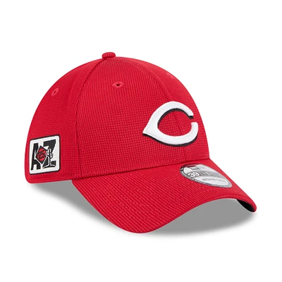 Men's New Era Red Cincinnati Reds 2025 Spring Training 39THIRTY Flex Hat