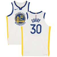 Stephen Curry Golden State Warriors Autographed White Nike Association Edition Authentic Jersey