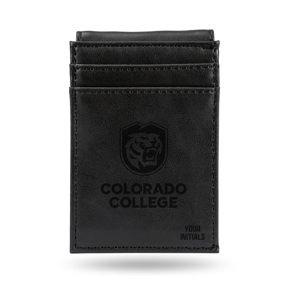 Colorado College Tigers Personalized Front Pocket Wallet