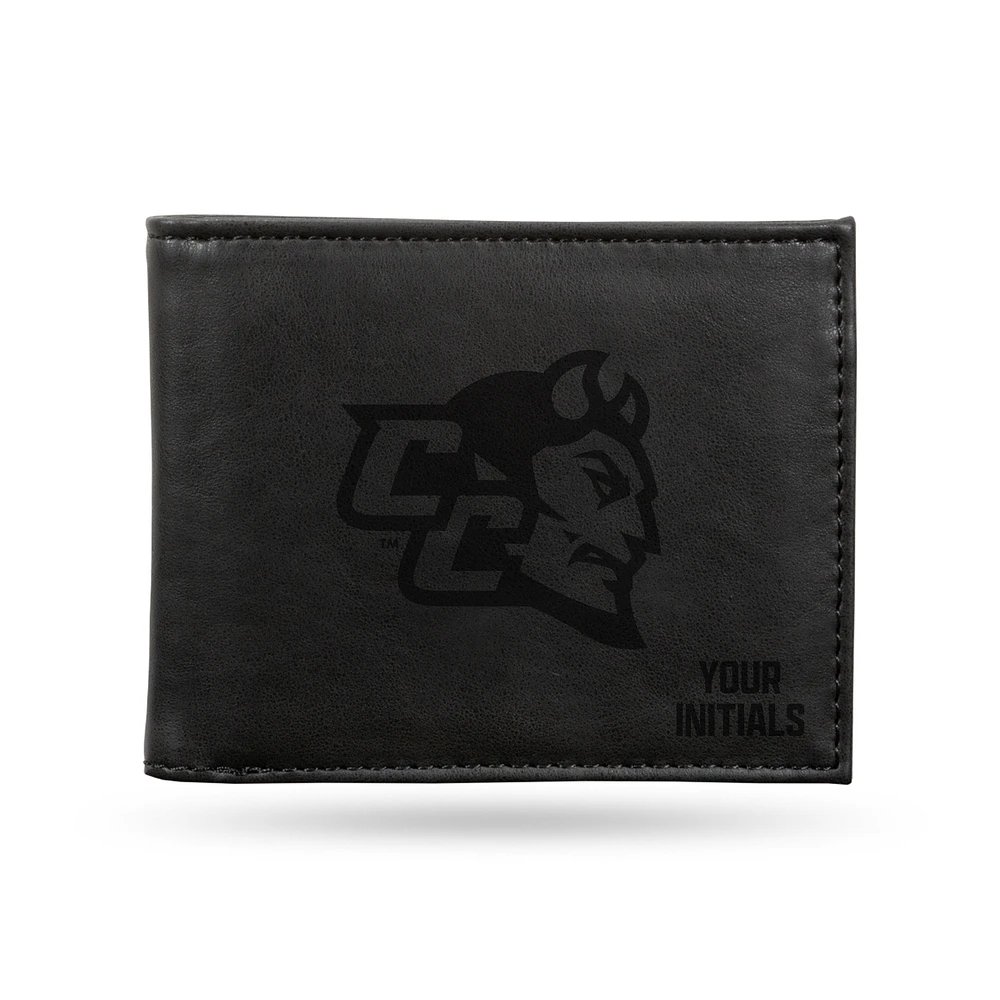 Central Connecticut State Blue Devils Personalized Billfold Wallet