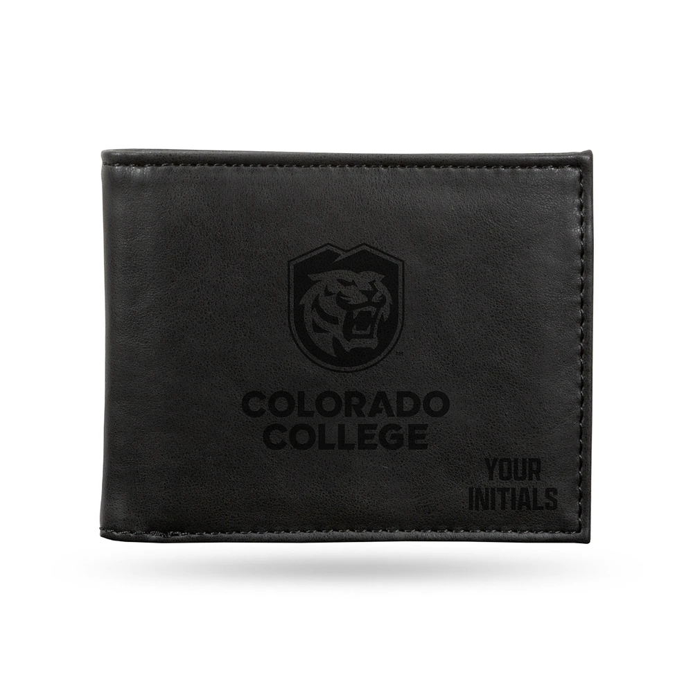 Colorado College Tigers Personalized Billfold Wallet