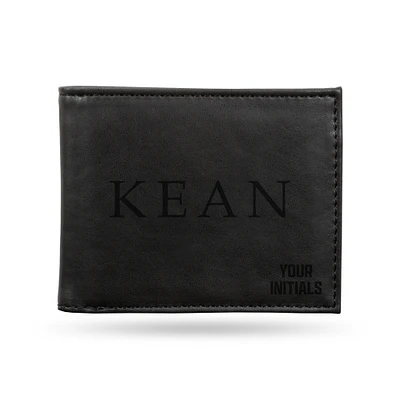 Kean University Cougars Personalized Billfold Wallet