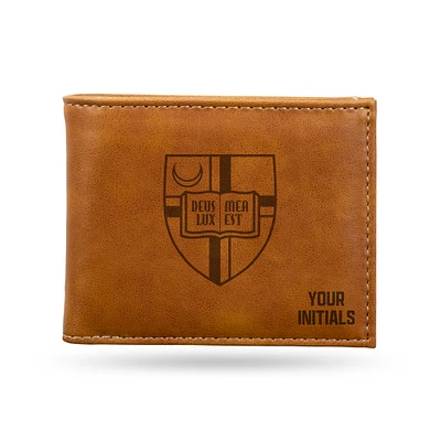 Brown Catholic University Cardinals Personalized Billfold Wallet