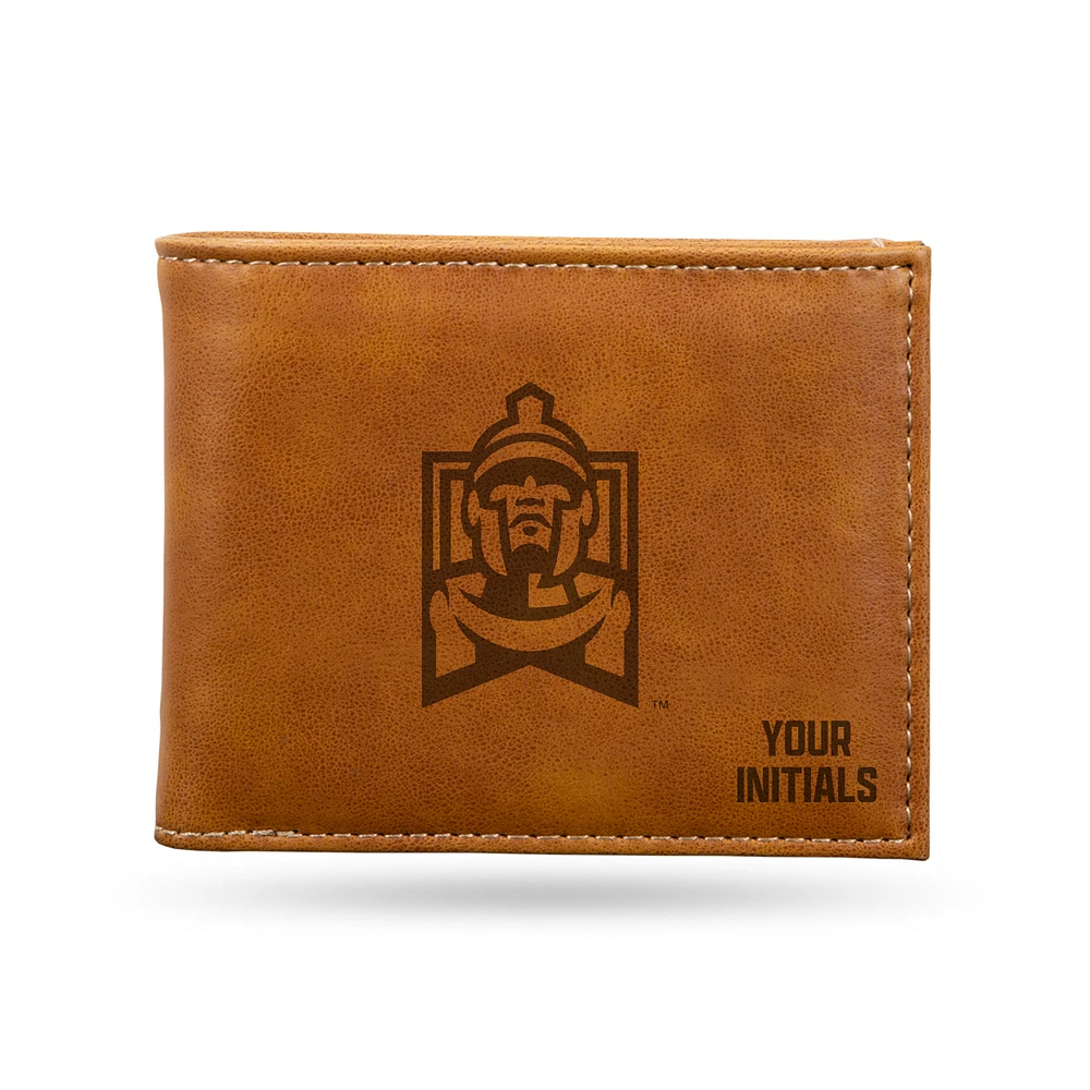 Brown East Stroudsburg Warriors Personalized Billfold Wallet