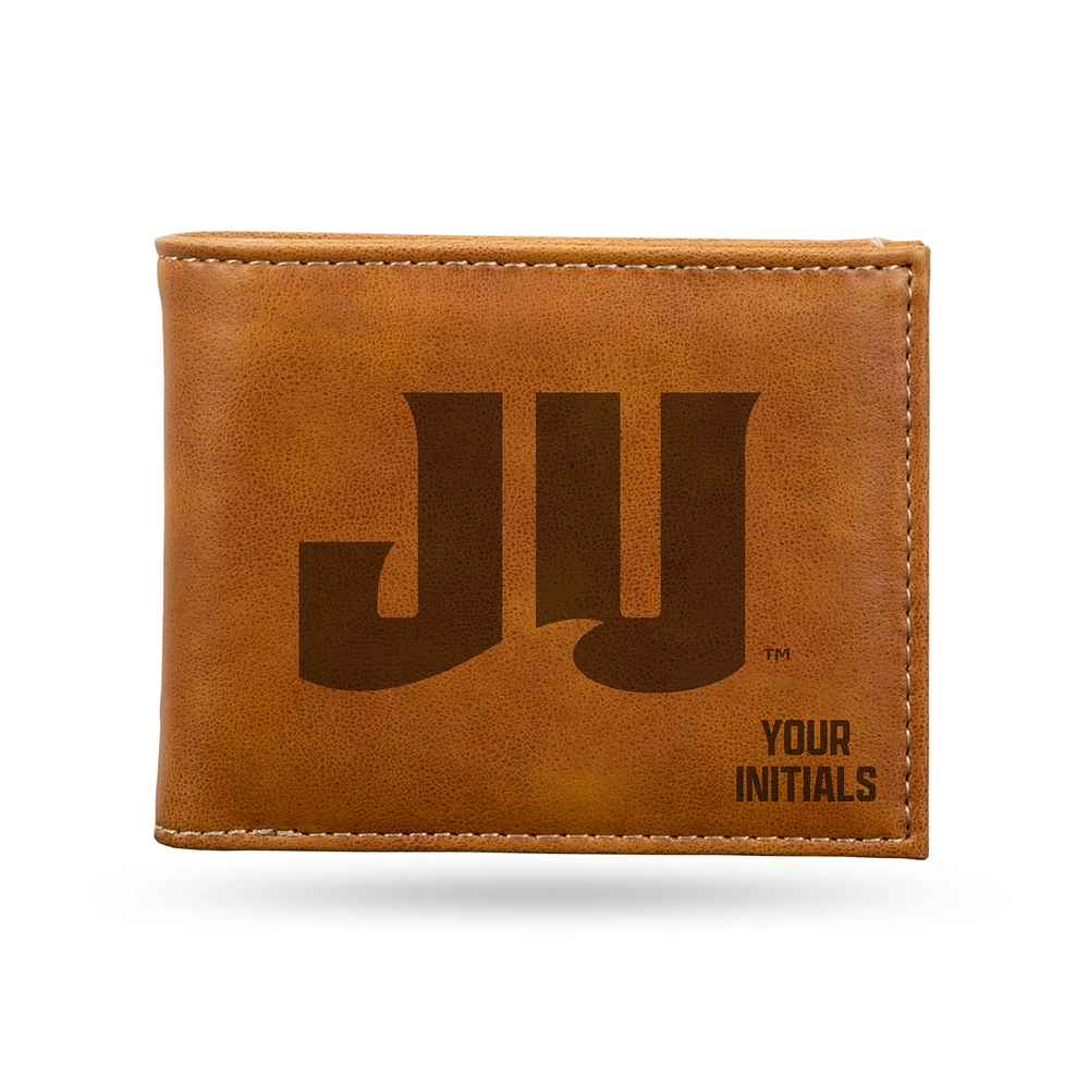 Brown JU Dolphins Personalized Billfold Wallet