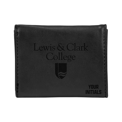 Lewis & Clark College Pioneers Personalized Trifold Wallet