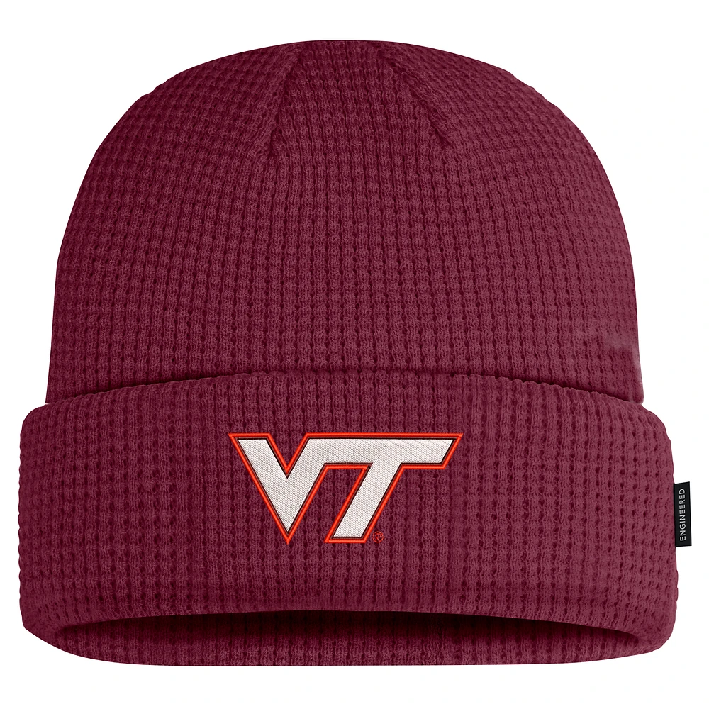 Men's Nike Maroon Virginia Tech Hokies 2024 Sideline Terra Cuffed Knit Hat
