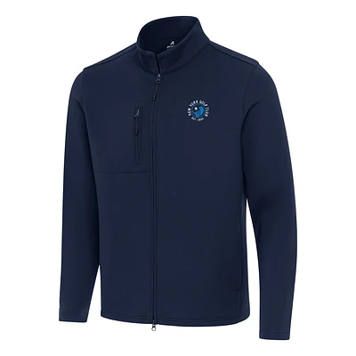 Men's Antigua Navy TGL New York Golf Club Objection Full-Zip Jacket