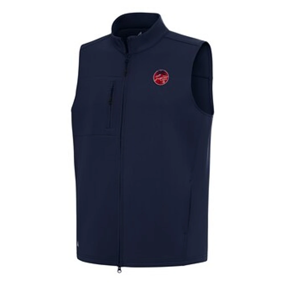 Men's Antigua Navy TGL Jupiter Links Golf Club Demand Full-Zip Vest