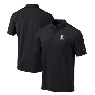 Men's Columbia Black Oregon Ducks Omni-Wick Drive Polo
