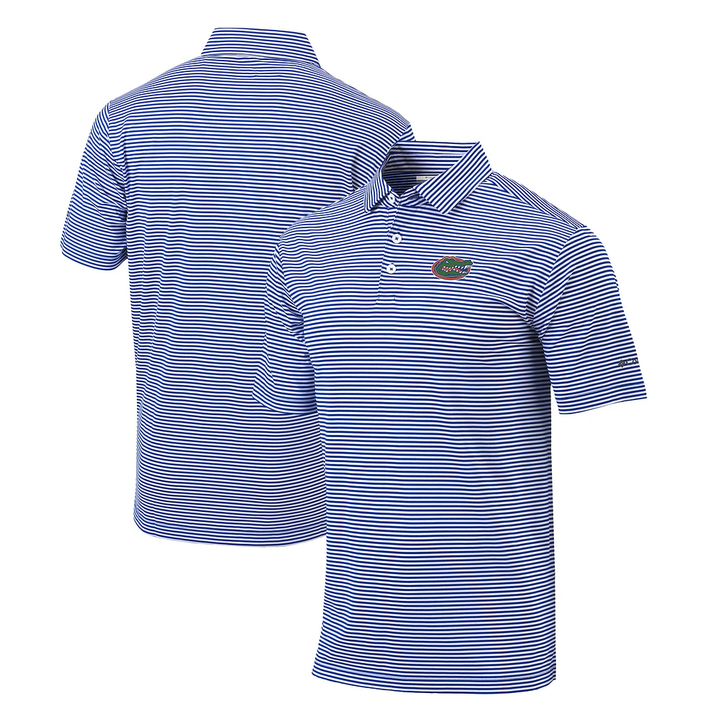 Men's Columbia Royal Florida Gators Omni-Wick Club Invite Polo