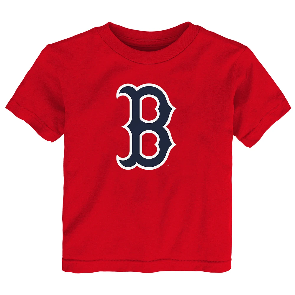 Toddler Red Boston Sox Primary Logo T-Shirt