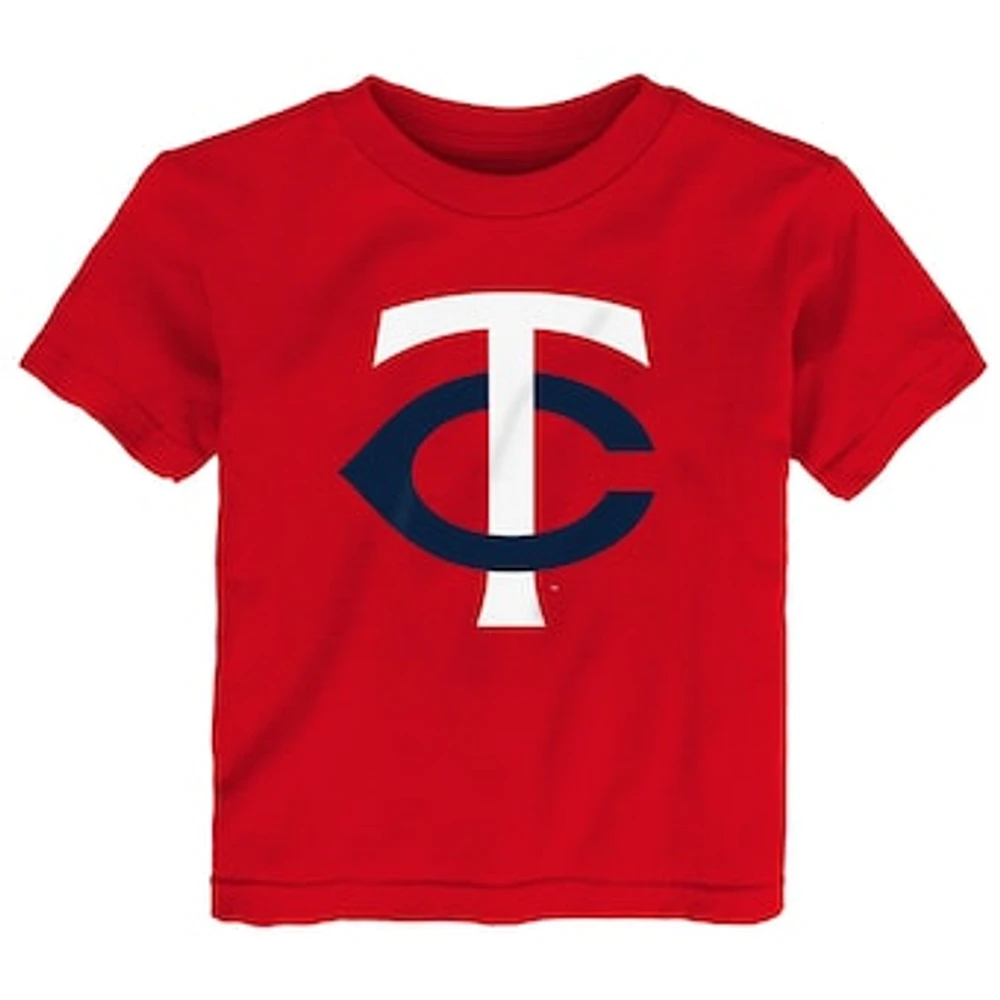 Toddler Red Minnesota Twins Primary Logo T-Shirt