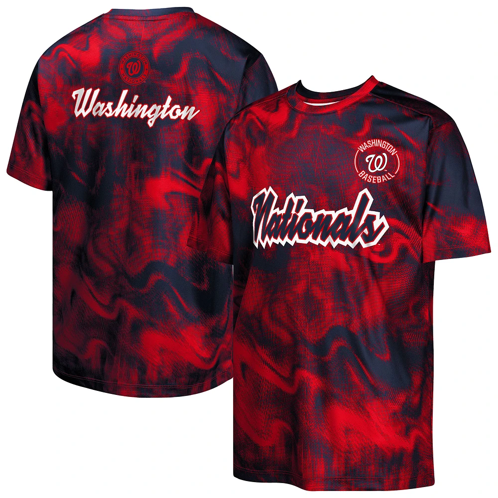 Youth Red/Navy Washington Nationals Pinch Hitter T-Shirt