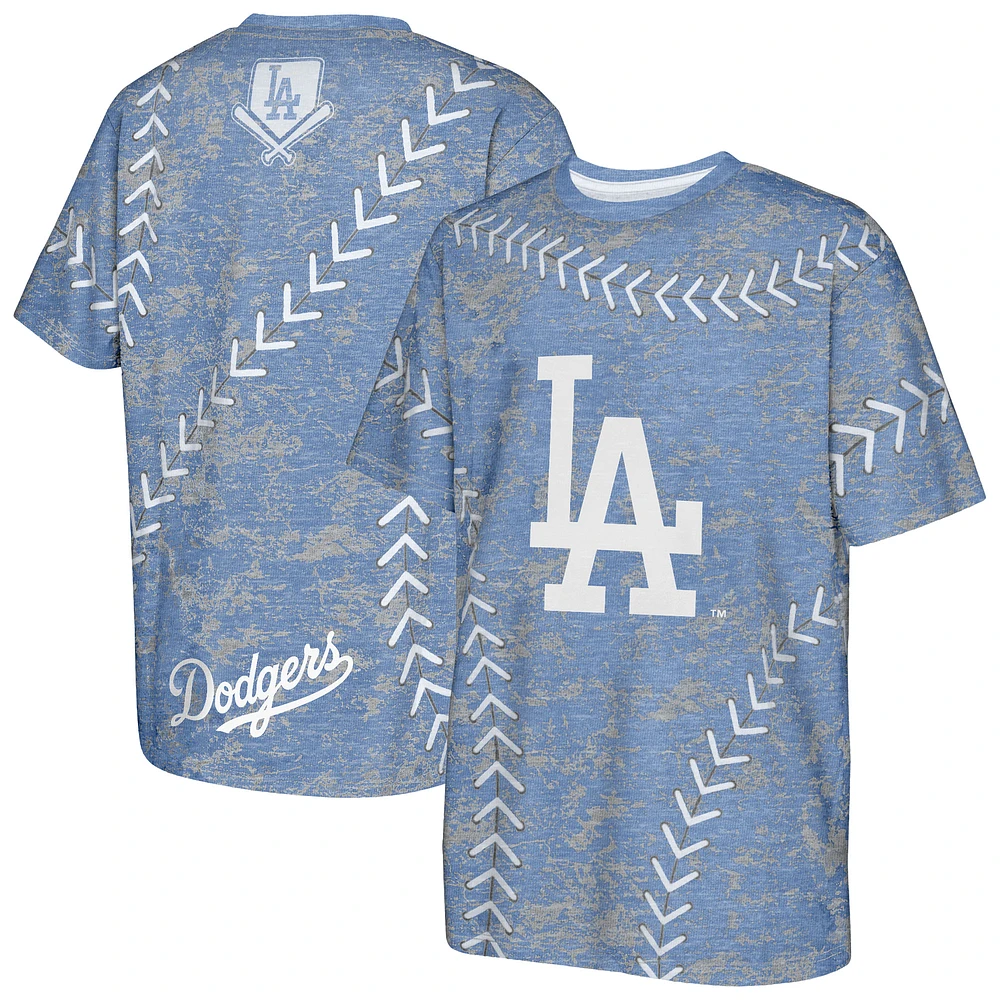 Youth Royal Los Angeles Dodgers Slide Score Bold T-Shirt