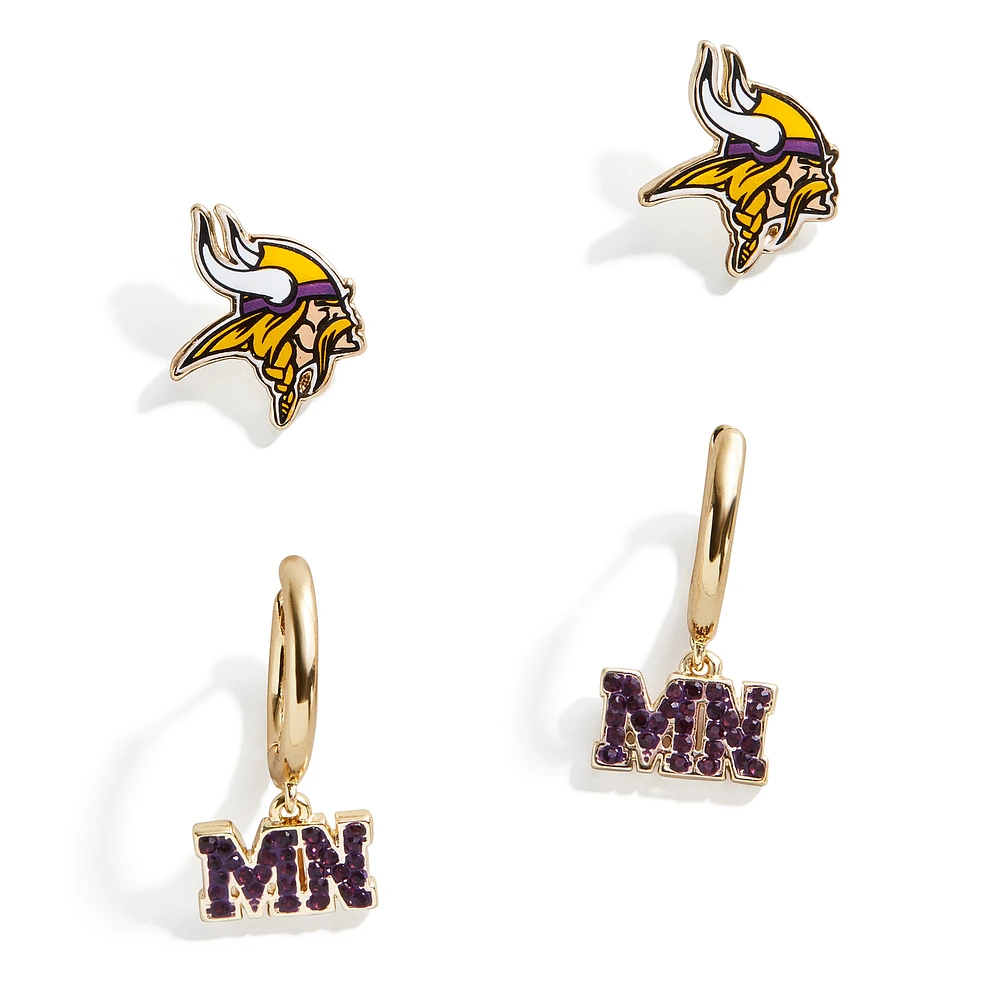 BaubleBar Minnesota Vikings Earring Set