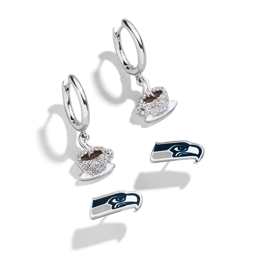 BaubleBar Seattle Seahawks Earring Set