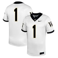 Men's Nike #1 Wake Forest Demon Deacons Untouchable Football Jersey
