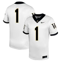 Men's Nike #1 Wake Forest Demon Deacons Untouchable Football Jersey