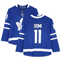 Max Domi Toronto Maple Leafs Autographed Blue Fanatics Breakaway Jersey