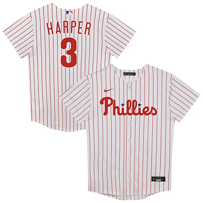 Preschool Nike Bryce Harper White Philadelphia Phillies Home Replica Player Jersey