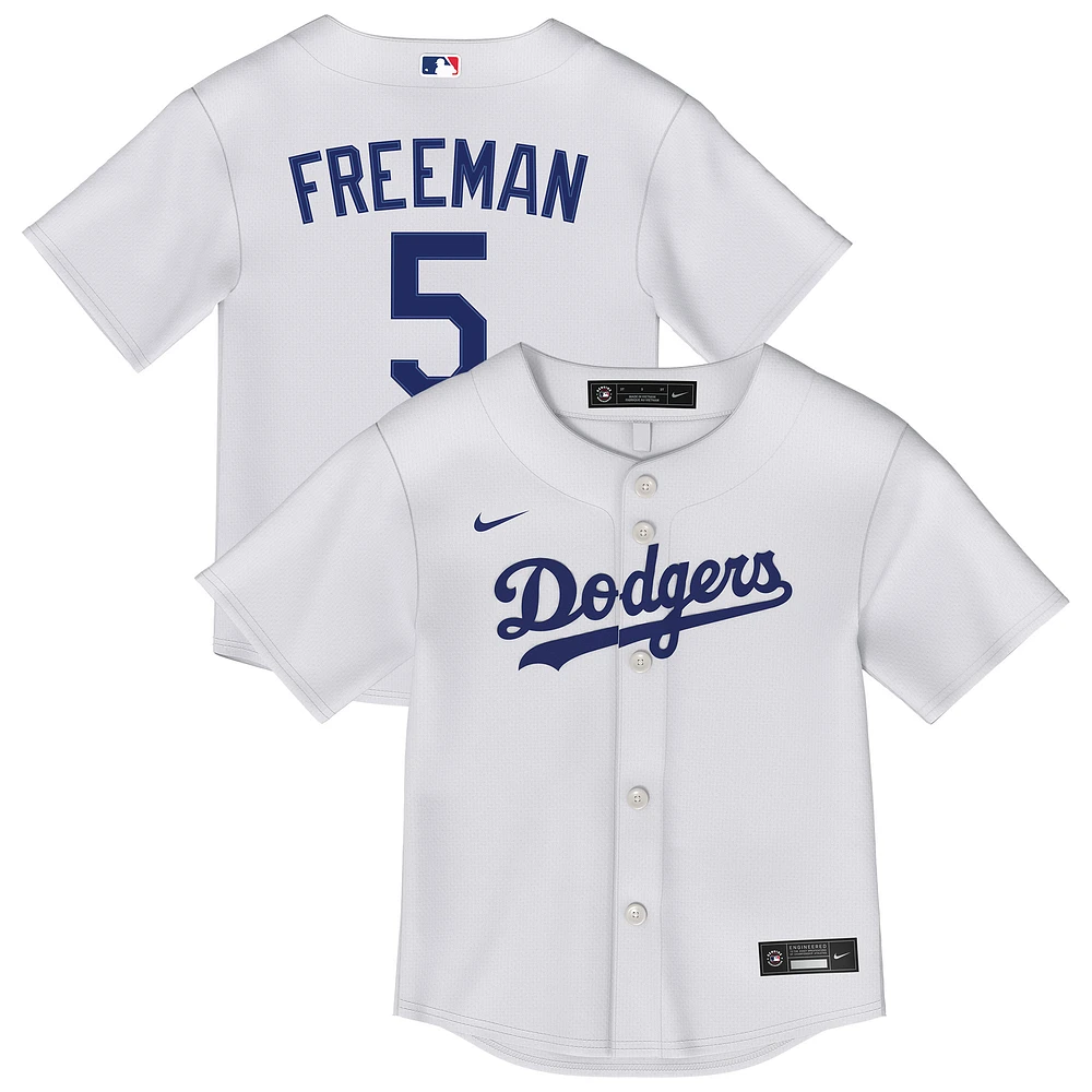 Infant Nike Freddie Freeman White Los Angeles Dodgers Home Replica Jersey