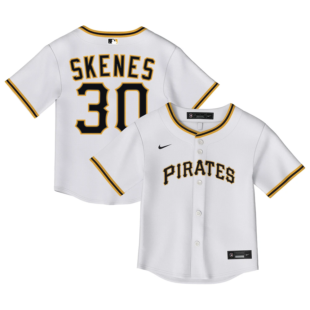 Toddler Nike Paul Skenes White Pittsburgh Pirates Home Replica 2.0 Player Jersey