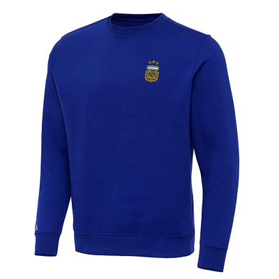 Men's Antigua Royal Argentina National Team Victory Pullover Sweatshirt