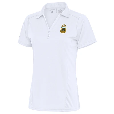 Women's Antigua White Argentina National Team Tribute Polo