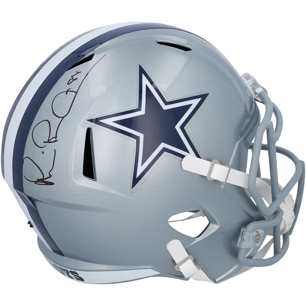 Michael Irvin Dallas Cowboys Autographed Riddell Speed Replica Helmet
