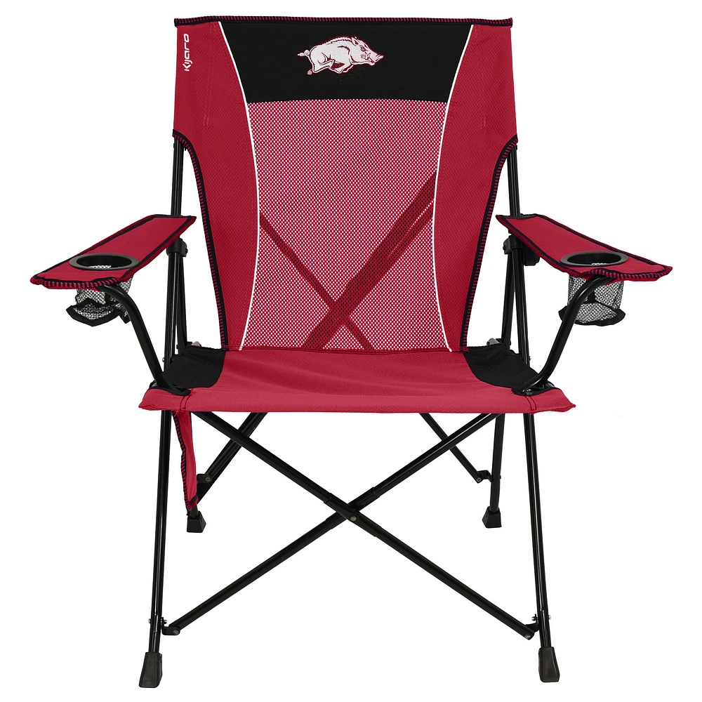 Arkansas Razorbacks Kijaro Dual Lock Pro Chair