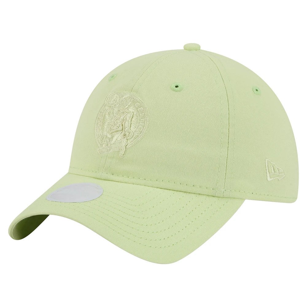 Women's New Era Light Boston Celtics Colorpack 9TWENTY Adjustable Hat