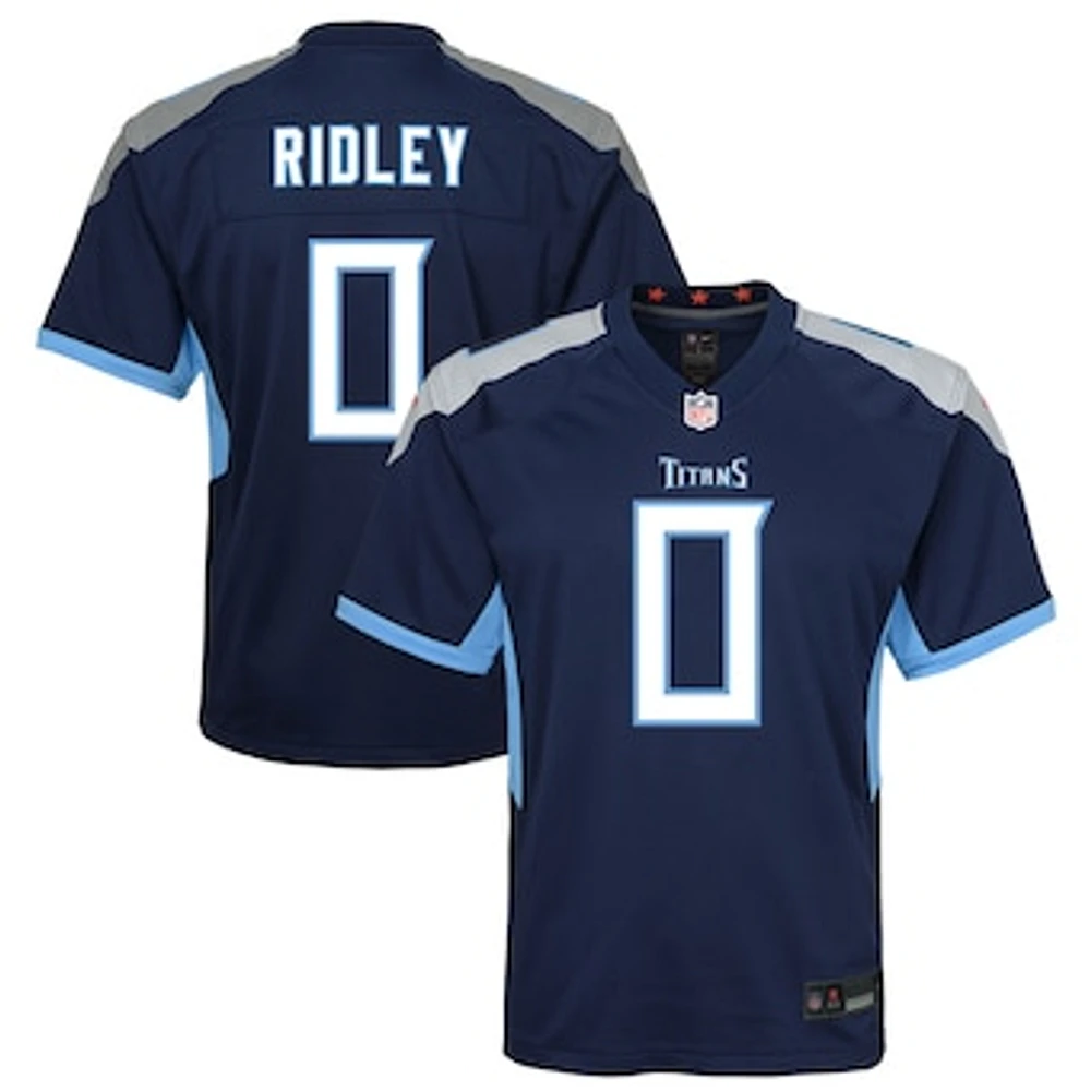 Youth Nike Calvin Ridley Navy Tennessee Titans Game Jersey