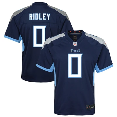 Youth Nike Calvin Ridley Navy Tennessee Titans Game Jersey